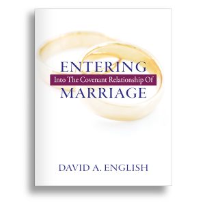 Entering Into The Covenant Relationship Of Marriage